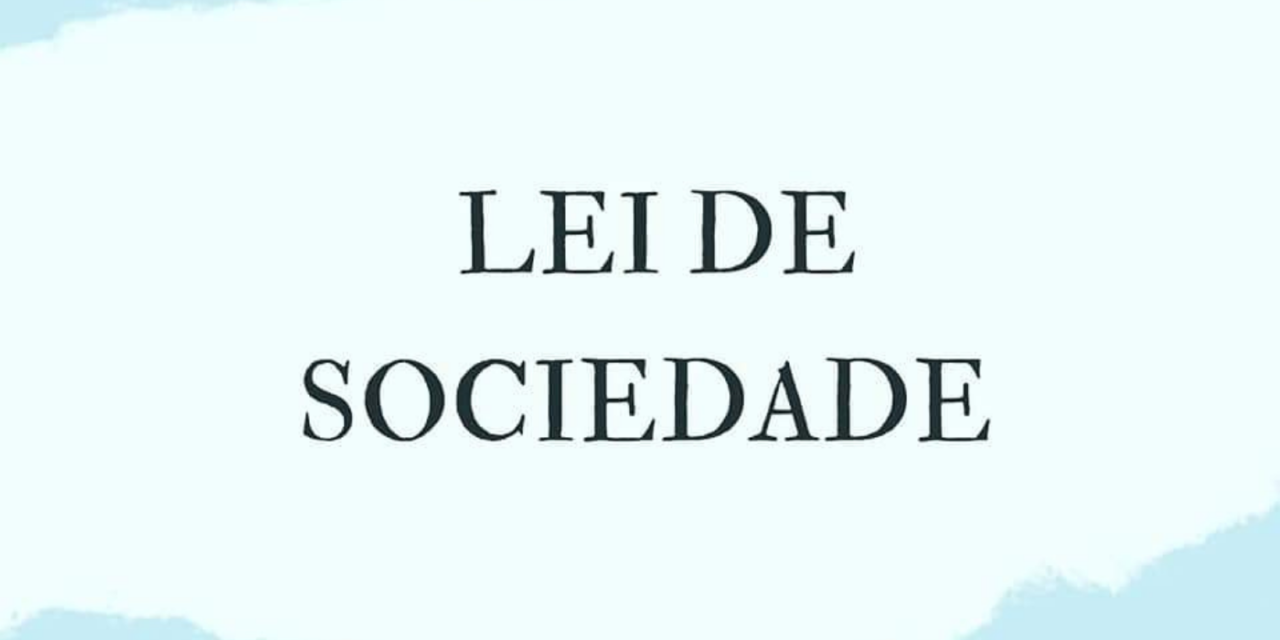 LEI DE SOCIEDADE