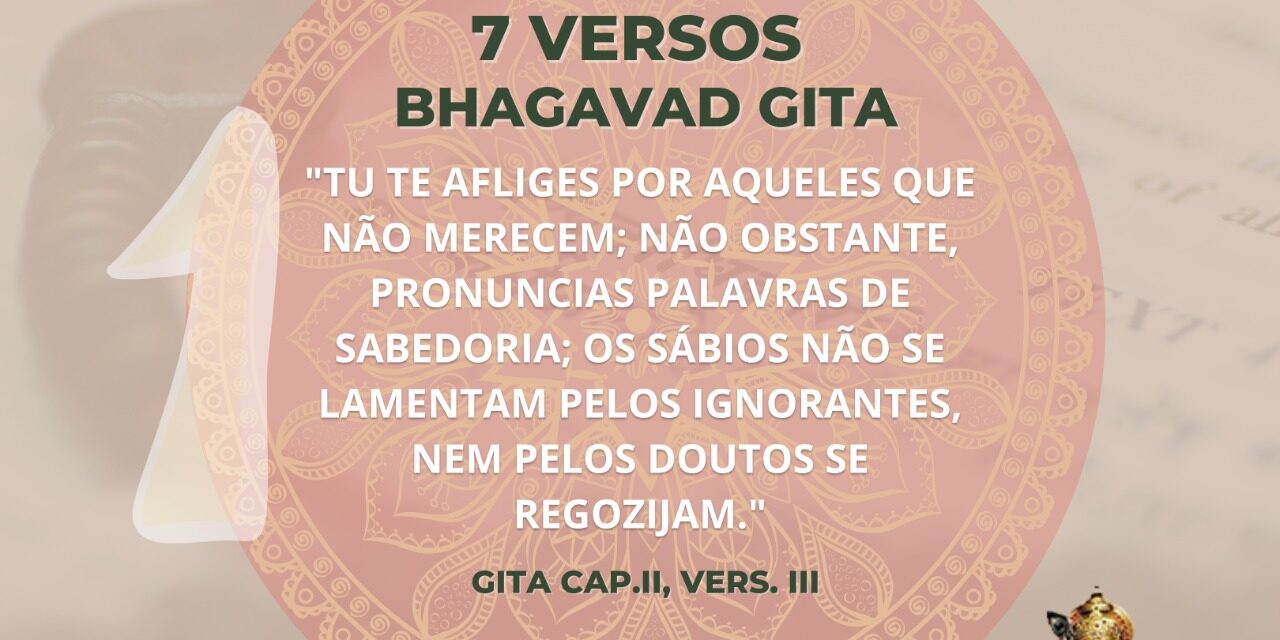 “Gita de Sete Versos” – Primeiro Verso