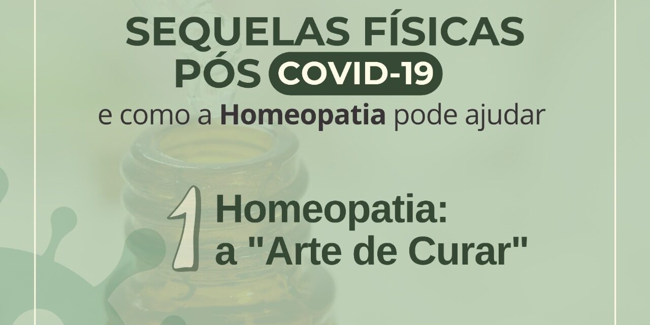 HOMEOPATIA  – A ARTE DE CURAR