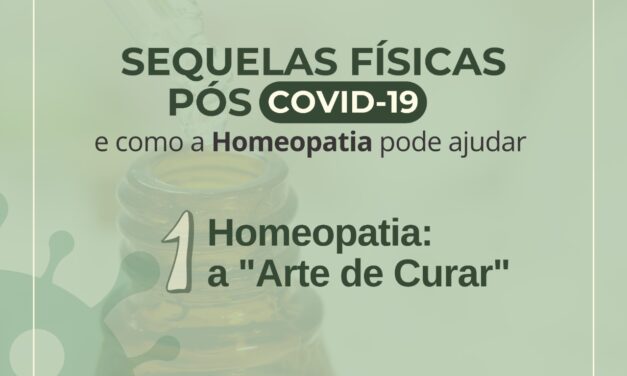 HOMEOPATIA  – A ARTE DE CURAR