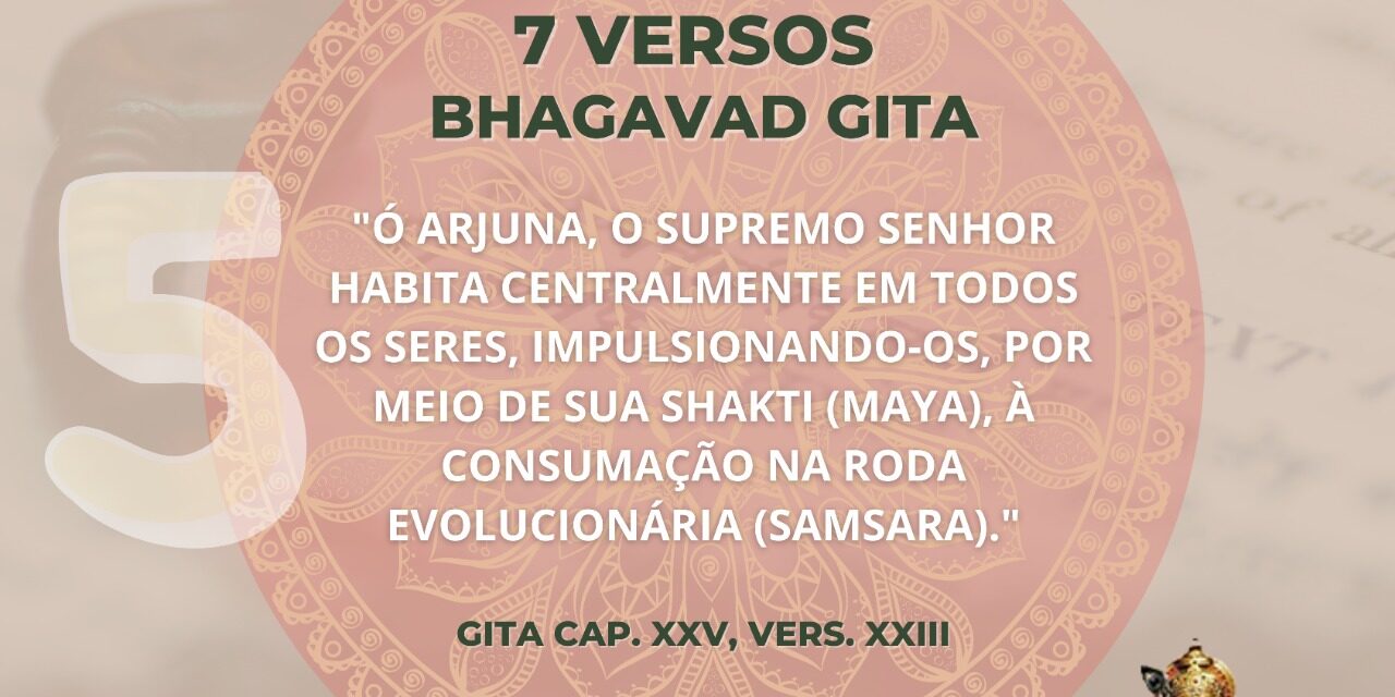 “GITA DE SETE VERSOS” – QUINTO VERSO