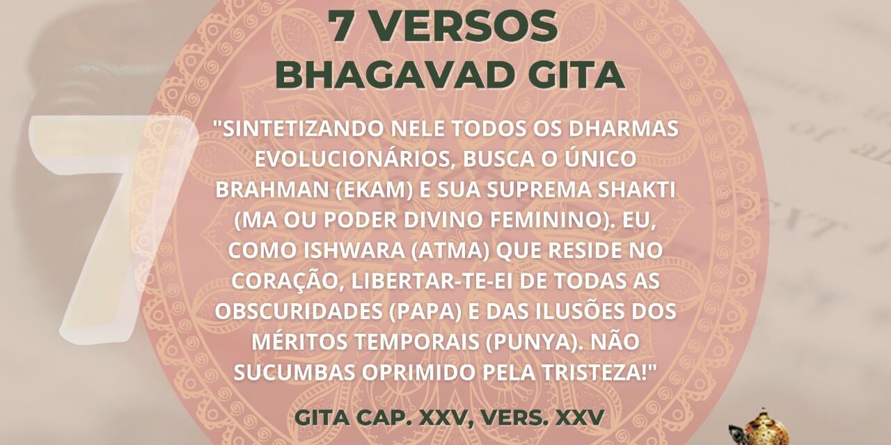 “Gita de Sete Versos” – Sétimo verso